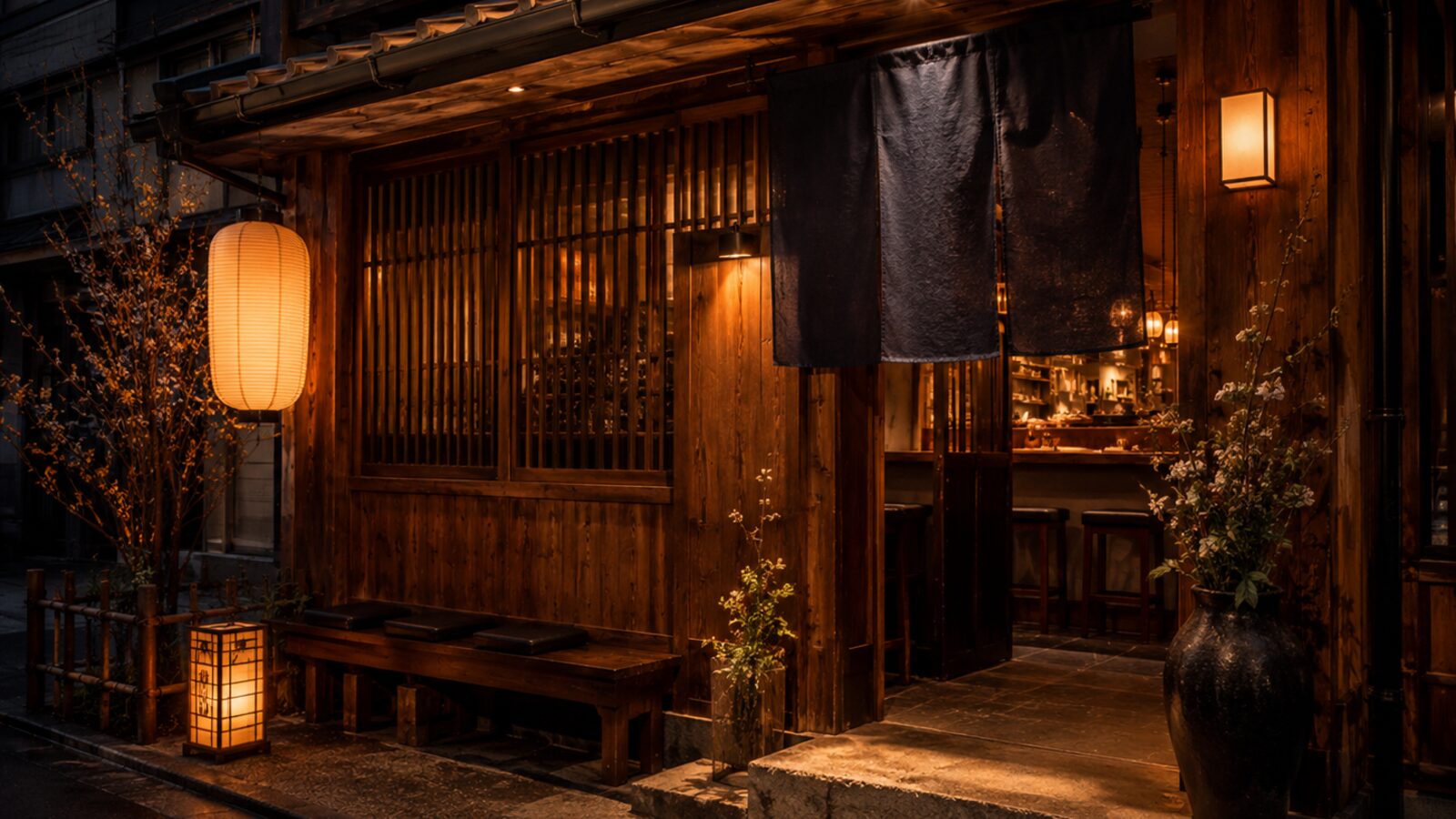 酒場 紺青 の店構え