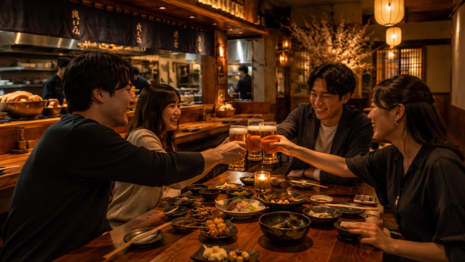 にぎわう店内